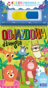 Kolorowanka z pisakiem wodnym. Odjazdowa dżungla