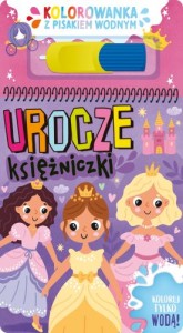 Kolorowanka z pisakiem wodnym. Urocze księżniczki