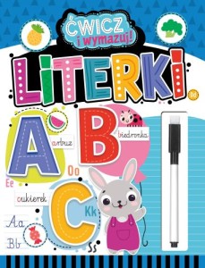 Ćwicz i wymazuj! Literki (+ flamaster suchościeralny)