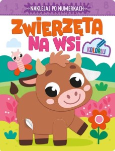 Naklejaj po numerkach. Zwierzęta na wsi