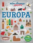 Atlas młodego odkrywcy. Europa (z naklejkami)
